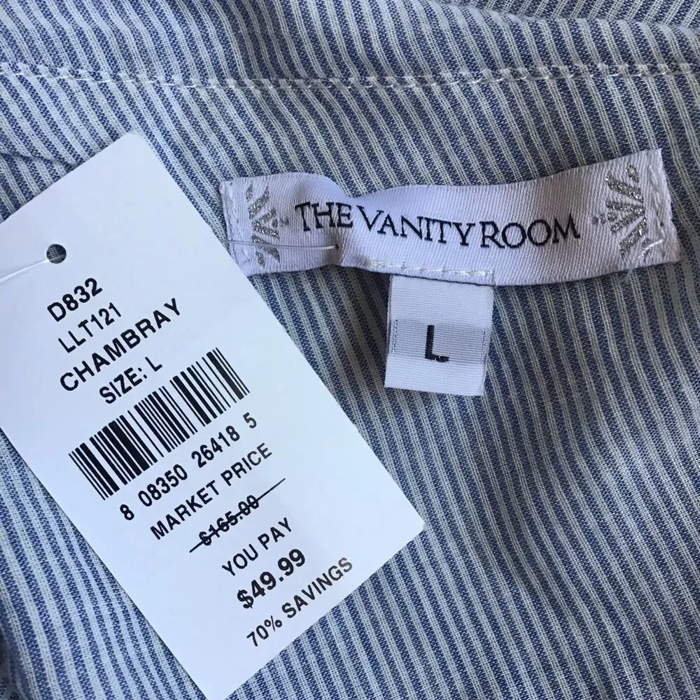 NWT The Vanity Room Blouse - Picture 5 of 5